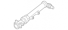 Right headlight washer nozzle for Audi Q8 19-24
