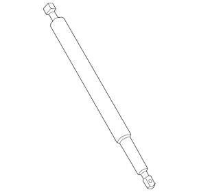 Right tailgate shock absorber for BMW X1 F48 16-22 with electric drive