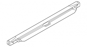 Trunk curtain BMW X7 G07 19-22 Mokka