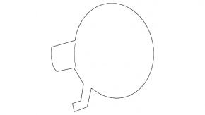 Rear Bumper Fastening Cap Lexus CT200h 11-17