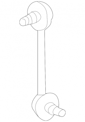 Rear right stabilizer link for a 1997 Honda Accord.