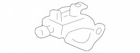 Toyota Highlander 14-19 Hood Release Handle Gray