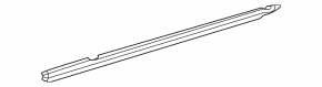 Rear right glass seal VW Taos 22-25