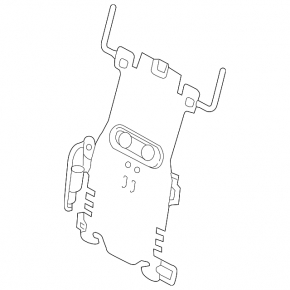Driver's seat lumbar support motor Lexus ES300h ES350 13-18