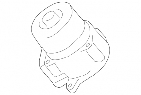 Steering column Mitsubishi Outlander 16-21 rest with EPS, without ignition switch, rusty