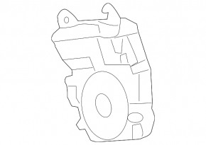 Actuator motor for heater ventilation in Toyota Avalon 2012