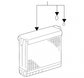 Toyota FJ Cruiser 07-14 Evaporator