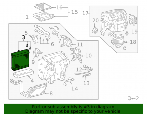 Toyota FJ Cruiser 07-14 Evaporator