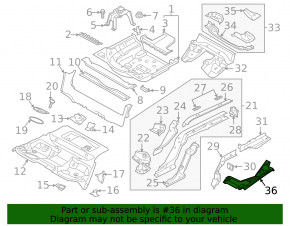 Underbody protection rear right Audi A5 F5 17-
