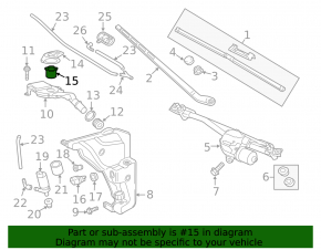 Audi Q8 19-25 Windscreen Washer Reservoir Filter