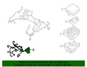 Kia Sorento 19-20 3.3 engine wiring