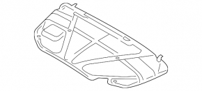 Mazda3 03-09 HB Hood Insulation