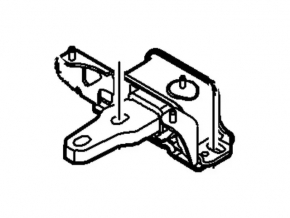 Left gearbox mount for Ford Fiesta 11-19 1.6