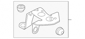 ABS bracket Lincoln MKC 15-