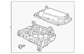 Projection on the windshield Mazda CX-5 17-