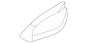 Land Rover Range Rover Evoque 19-23 fin antenna housing for camera