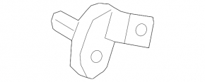 Rear left airbag sensor Mazda CX-50 23-25