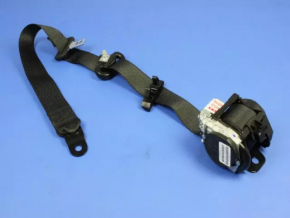 Driver Seat Belt Chrysler 200 11-14 Black