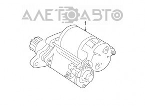 Lexus RX300 Starter 98-03