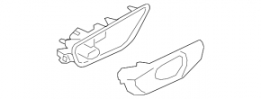 Volvo XC60 18-25 inner rear left door handle