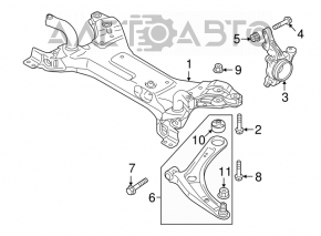 Front subframe for Mitsubishi Outlander 2016-2017