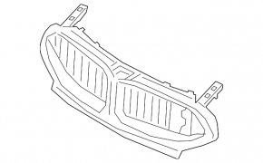 Upper radiator deflector BMW 8 G15 G16 20-25 M