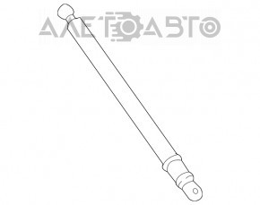 Shock absorber for left trunk door Lexus RX350 RX450h 10-15 for electric drive, not