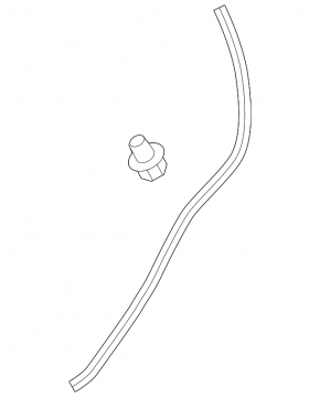 Door seal rear left Honda HR-V 16-22 rear