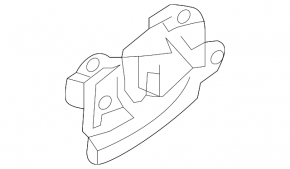 Inner door handle rear left Hyundai Elantra AD 17-20 gray