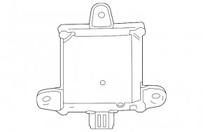 Blind Spot Sensor (BSM) front left Lexus RZ 24-26