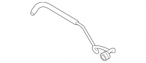 Cooling pipe Audi A4 B8 08-16 2.0T