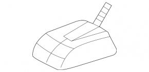 Antenna socket for Ford Focus mk3 11-15, single chip