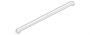 Inner glass seal for the rear right door of a Ford Edge 15-24