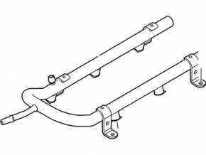 Fuel Rail Ford Explorer 11-19