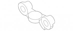 Muffler mount central Ford Explorer 20-
