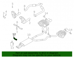 Muffler mount central Ford Explorer 20-
