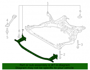 Mazda CX-50 23-25 Front Subframe Reinforcement