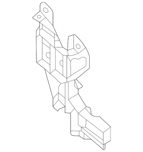 Left front bumper bracket for Mazda CX-50 23-26