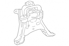 Right engine mount for Toyota Corolla 20-23 Hybrid LE, L, LE, XLE