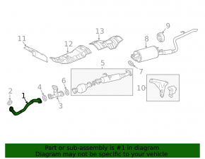 Downpipe Toyota Sienna 17-20 3.5 AWD