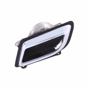 Left muffler tip for Cadillac CTS 14-16 chrome