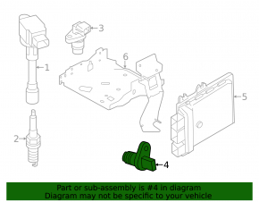 Nissan Rogue Sport 17-19 Crankshaft Sensor