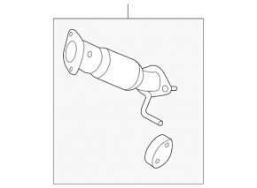 Intake pipe Hyundai Elantra UD 11-16 1.8