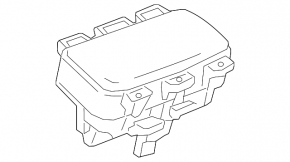 Airbag passenger in the dashboard Chevrolet Bolt 17-