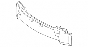 Lexus Hs250h 10-12 Front Bumper Absorber
