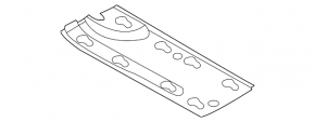 Right underbody protection VW Jetta 11-18 USA