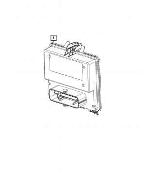 TAILGATE LIFTGATE BACK DOOR POWER CONTROL MODULE Jeep Grand Cherokee WL 21-25