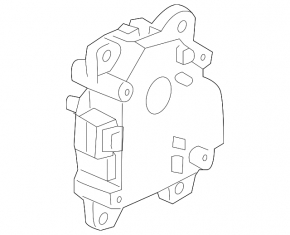 Actuator motor for the heater ventilation system of a Honda CRZ 11-16