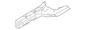 Front right quarter Audi A4 B8 08-16 graphite