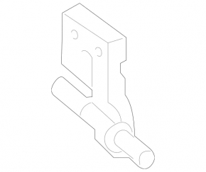 Muffler bracket central Mercedes W213 E 17-23 2.0T, 3.0T